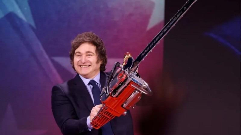 La idea del mandatario era realizar un repaso de su gestión (NA).