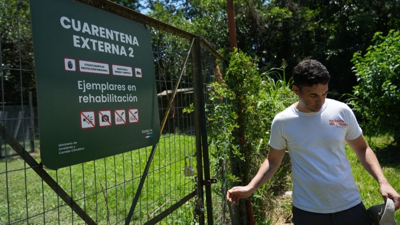 El predio de 13 hectáreas arboladas está en la zona norte de la ciudad de Santa Fe.