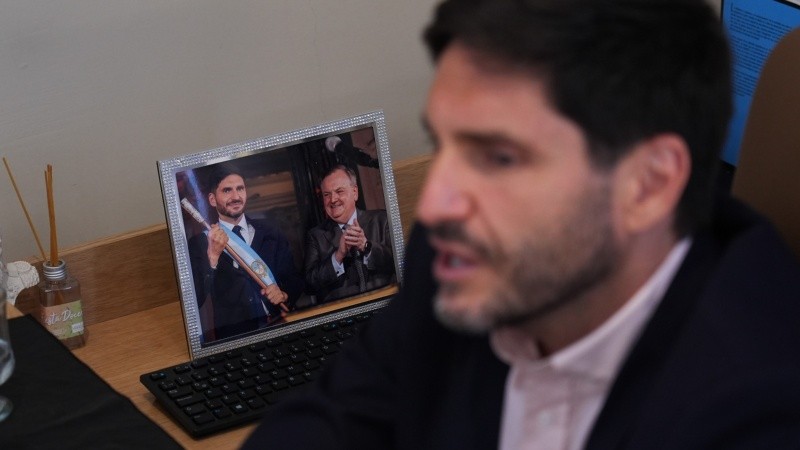 Pullaro y una foto junto a su 