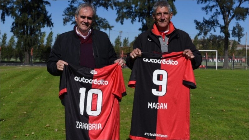 Magán fue homenajeado por Newell's cuando se cumplieron 50 años del título en el Metro 74, en 2024.