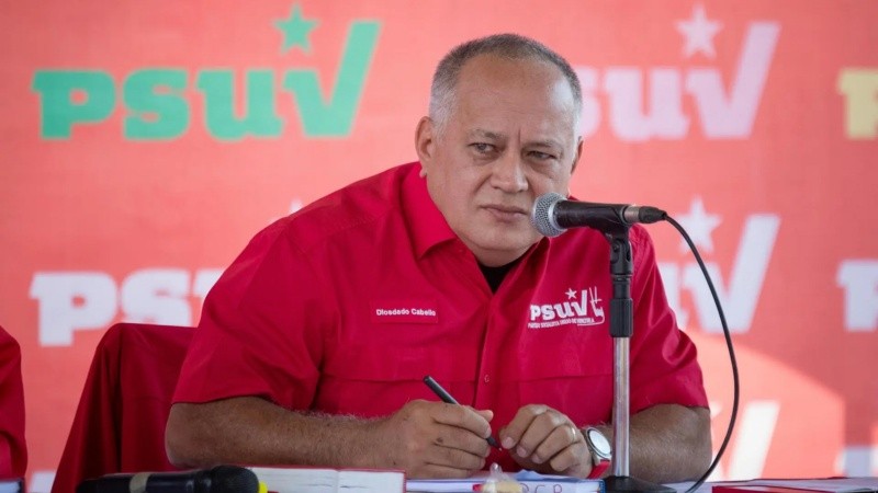 Diosdado Cabello, considerado como una de las figuras más poderosas y temidas en Venezuela (EFE).&nbsp;