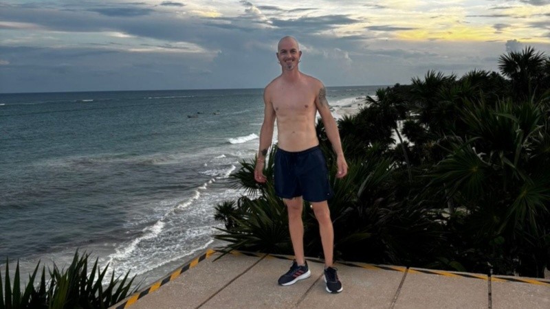 Minucci había viajado a México para trabajar.