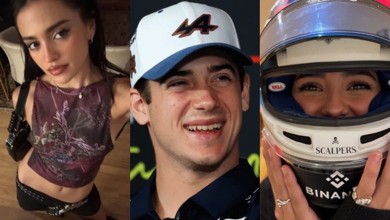 En enero, Maia Reficco y Franco Colapinto tuvieron un ida y vuelta en redes.