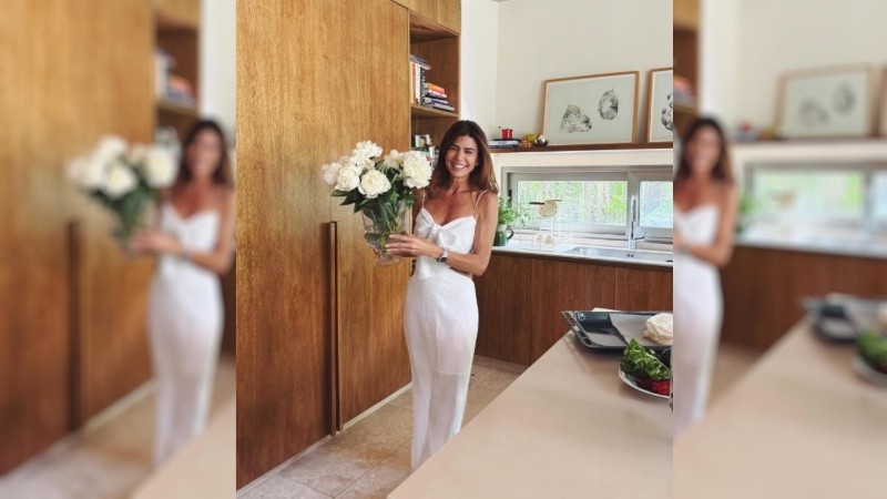 La empresaria textil Juliana Awada.