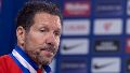 Diego Simeone habló este lunes en conferencia de prensa.