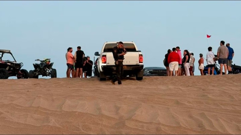 El impacto fue de tal magnitud que el nene debió recibir maniobras de reanimación.