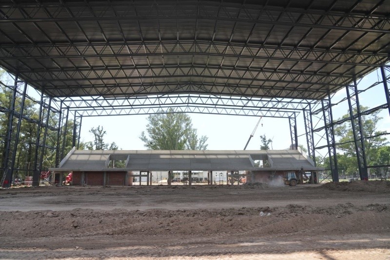 La estructura externa está prácticamente finalizada (Alan Monzón).&nbsp;