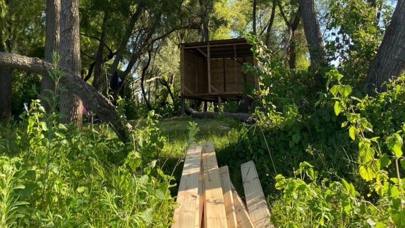 La construcción clandestina en una isla que 