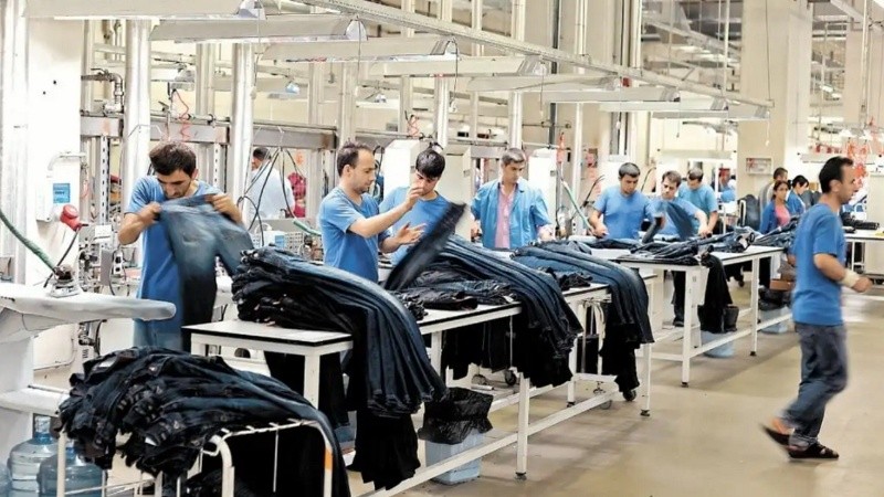 El nivel de actividad en el sector textil cayó por debajo del 30%.