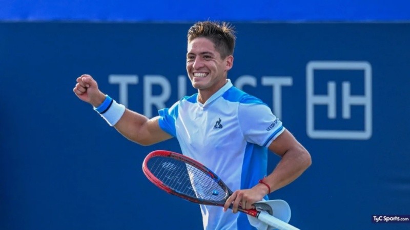 Sebastián Báez está teniendo y gran arranque de año y busca prolongarlo en Australia