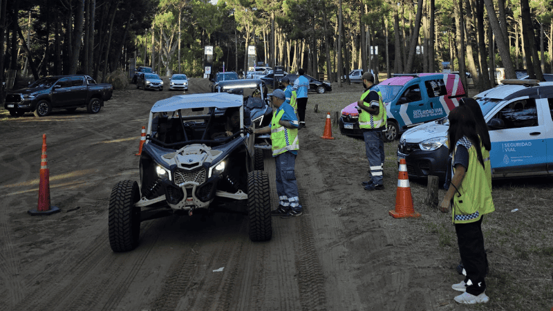 Los controles se focalizaron en destinos turísticos.