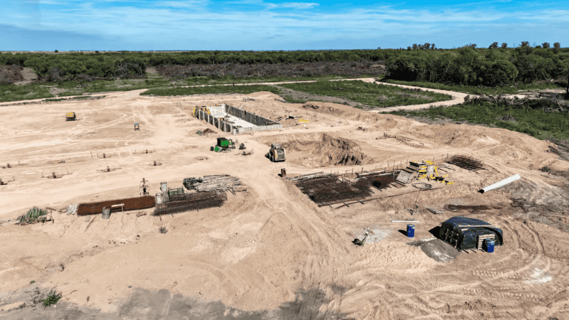 El predio que Ambiente clausuró en septiembre del 2025 por violación a la ley de Bosques Nativos.