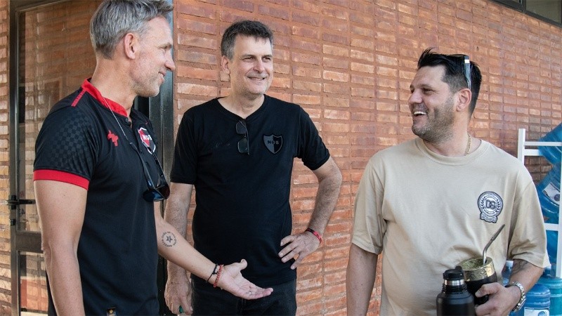 Matías Messi conoció el hotel de Newell's y las instalaciones de Bella Vista.