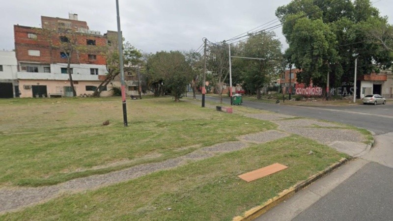 La intersección de Cerrito y Esmeralda.