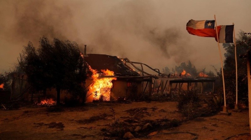 &nbsp;El epicentro de los incendios se encontraba en las localidades de Penco y Lirquén, en Concepción.