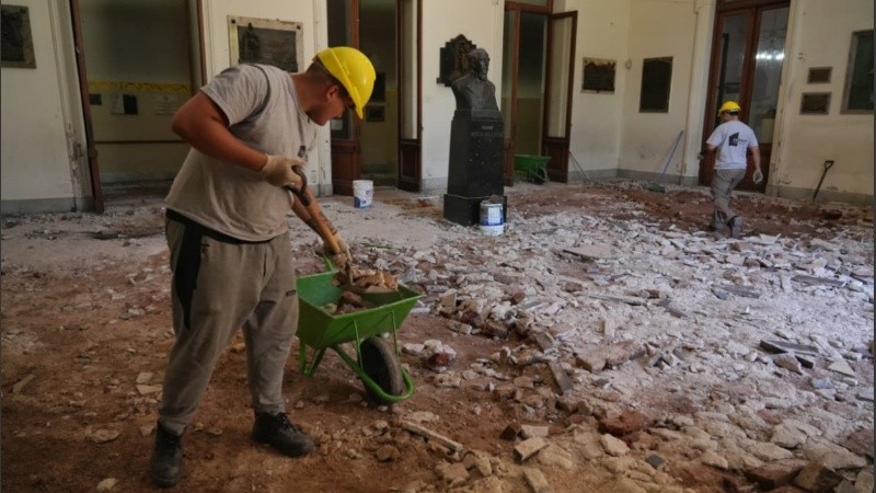 Imágenes de la remodelación general del Normal 1.