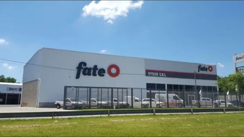 Fate es la única empresa de capitales nacionales en la industria local del neumático. Tiene su fábrica en San Fernando.