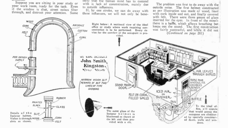 Un extracto de la revista Science and Invention, donde se presentó el prototipo en julio de 1925.
