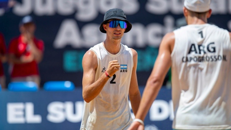 El olímpico rosarino Tomás Capogrosso.