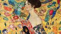 Mujer con abanico de Gustav Klimt.
