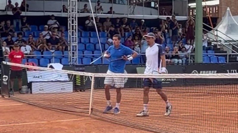 Tras la intervención de la Policía Militar, los dos tenistas fueron detenidos en Brasil por realizar gestos racistas.