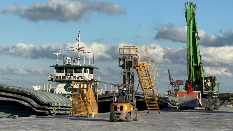 El puerto de Rosario cerró un 2025 con récord.