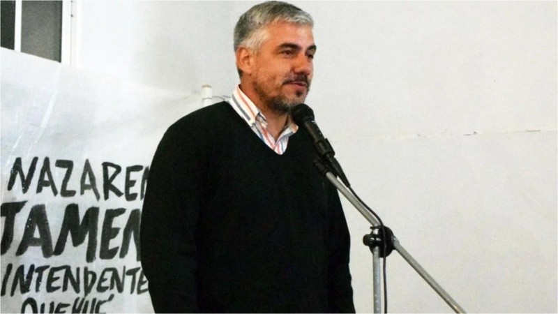 Nazareno Cruz Otamendi, jefe municipal de Quehué.&nbsp;