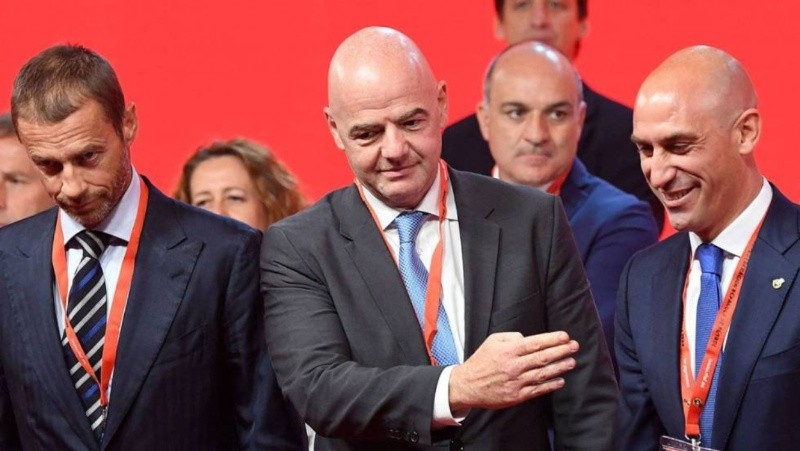 El presidente de la FIFA, Gianni Infantino, se reunió esta semana con Donald Trump.