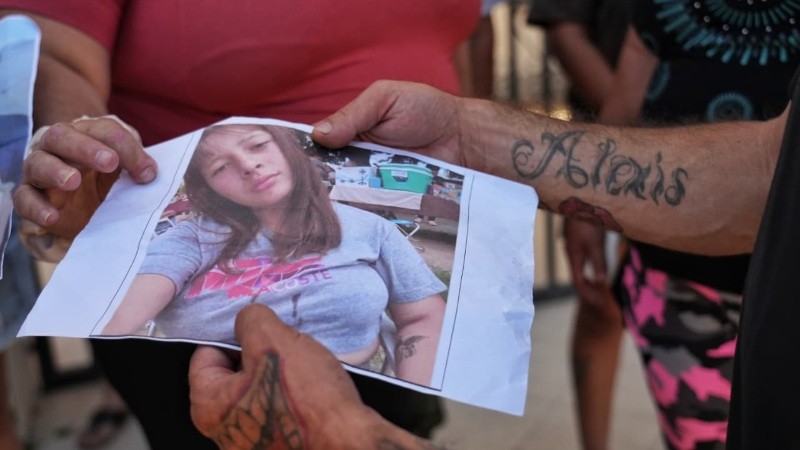 La familia insistió en el pedido de cámaras para saber qué ocurrió con Luna.