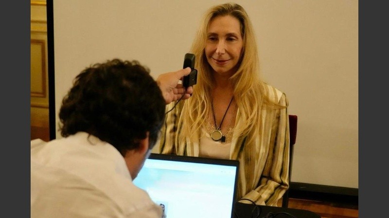 Karina Milei en la presentación del nuevo DNI.