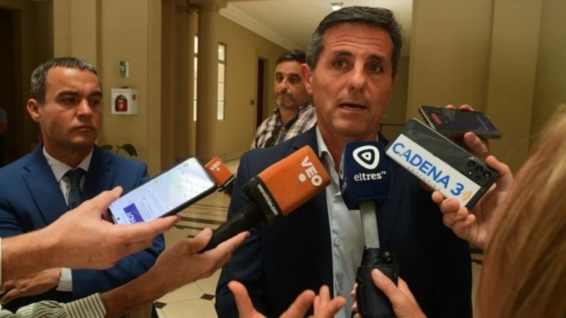 El fiscal Schiappa Pietra dialogó con El Tres luego de la audiencia celebrada en Santa Fe capital.