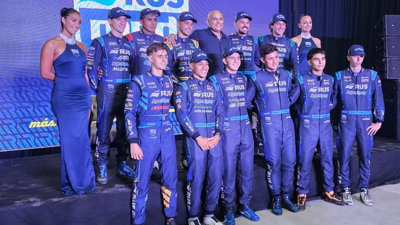 Con alrededor de 410 invitados, el responsable del equipo, Mauro Medina, presentó al plantel de pilotos (Rosario3).&nbsp;
