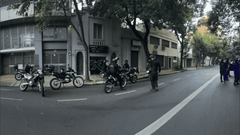 La identificación de la moto robada en Santa Fe al 2600.