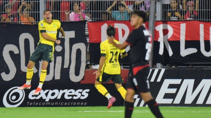 Miritello hizo un doblete para el Halcón en los primeros 45 minutos.