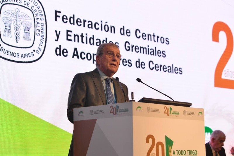 &nbsp;Fernando Rivara, presidente de la Federación de Acopiadores