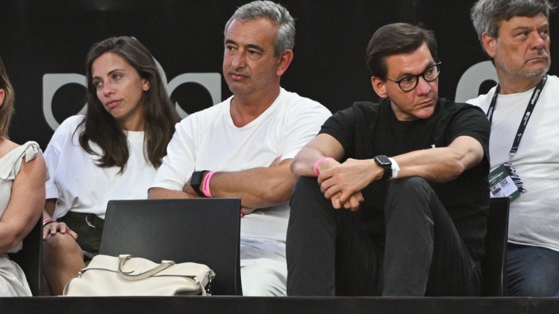 El intendente Pablo Javkin presenció la final entre Ugo Carabelli y Buruchaga.