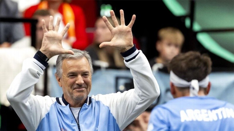 Frana será el capitán por primera vez en el país (NA).