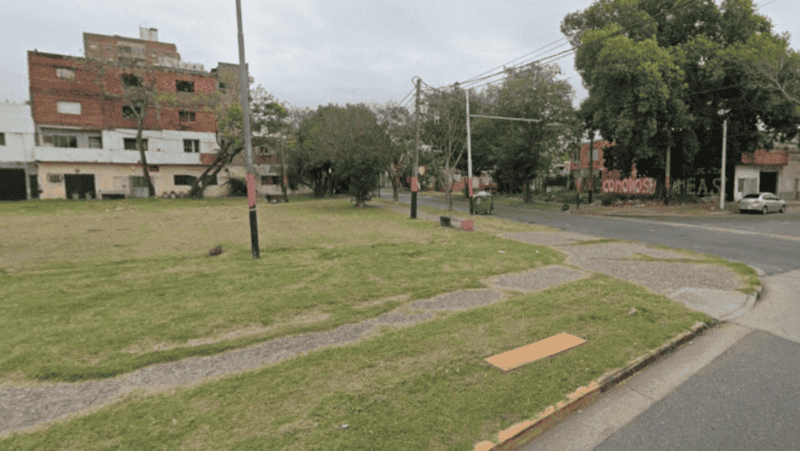 La zona donde se produjo el ataque.