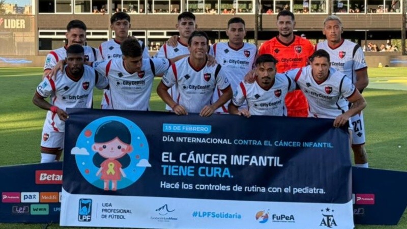 Los once titulares de Newell's que eligió la dupla para salir a jugar contra Riestra este lunes.