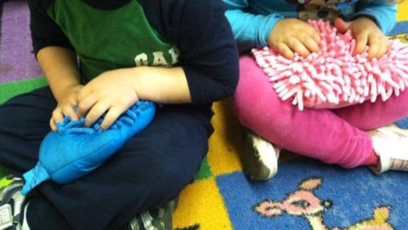 &nbsp;Almohadones sensoriales.