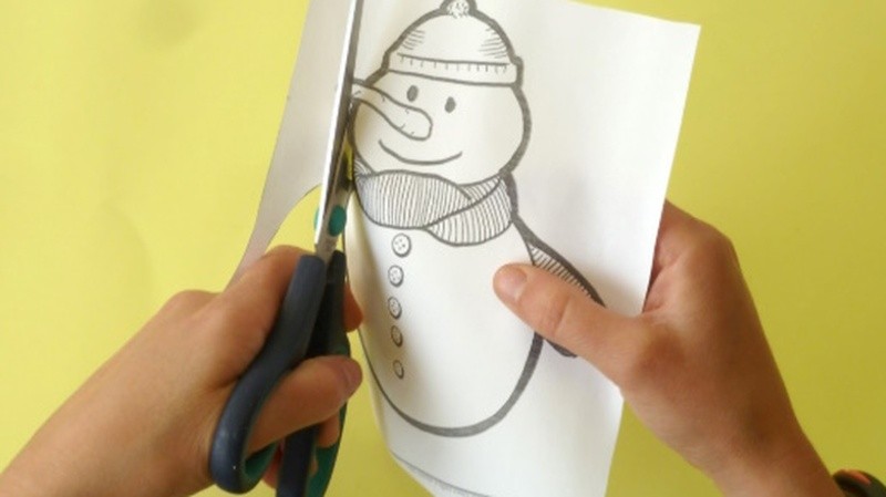 &nbsp;Tijera para personas zurdas.