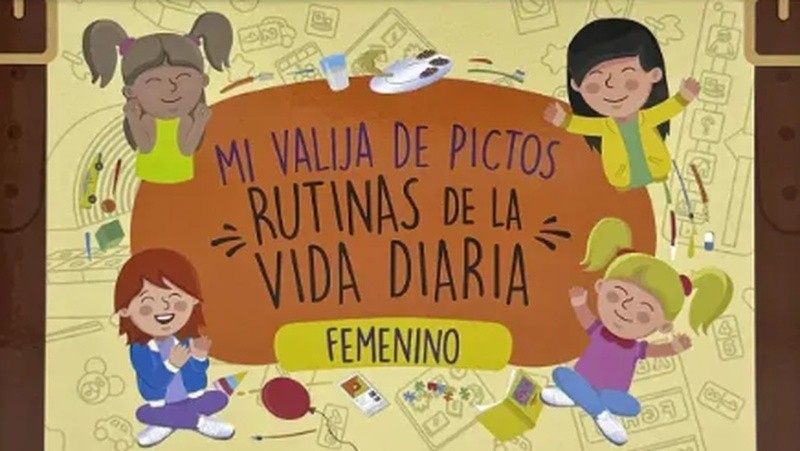 &nbsp;Valija de pictogramas.