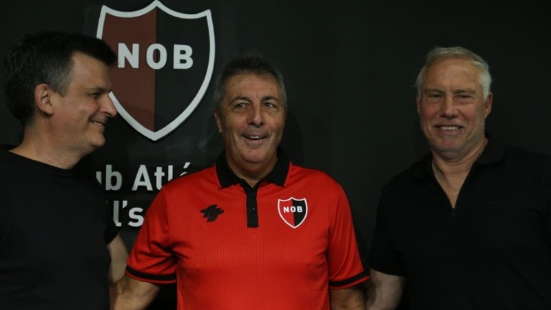 Boero y Sensini acompañaron a Kudelka en la presentación