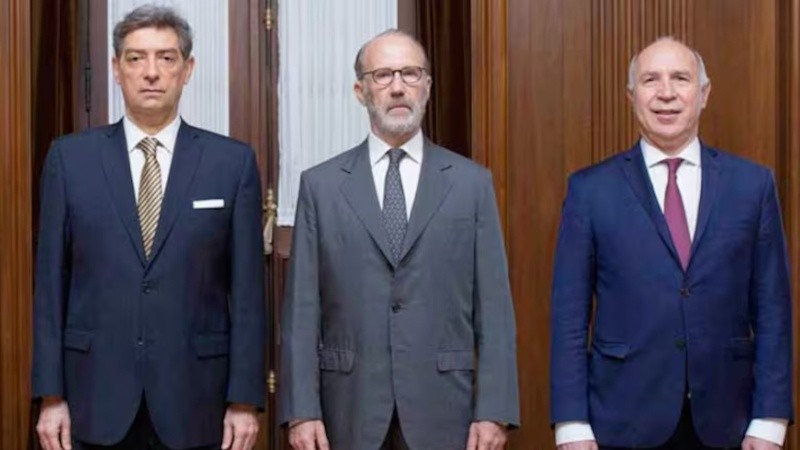 Horacio Rosatti Carlos Rosenkrantz y Ricardo Lorenzetti.