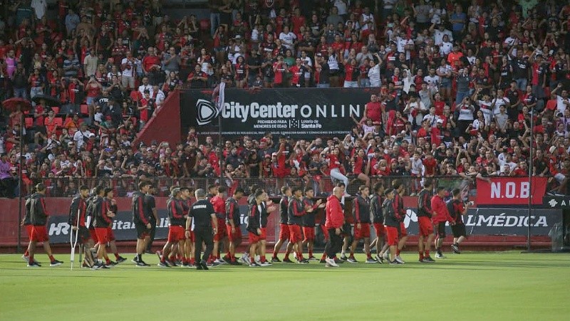 &nbsp;El plantel se mostró ante la gente en el Coloso (Alan Monzón/Rosario3).