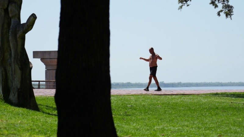 El domingo estará soleado en Rosario.
