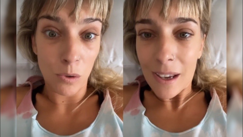 La humorista se enfureció tras el choque.