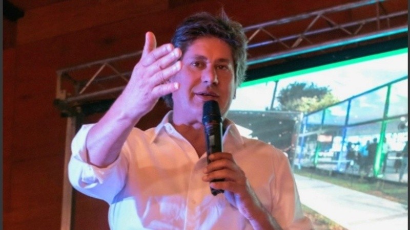 El intendente de Funes, Roly Santacroce