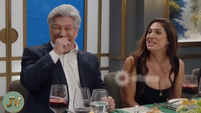 Pachu Peña y Connie Ballarini.