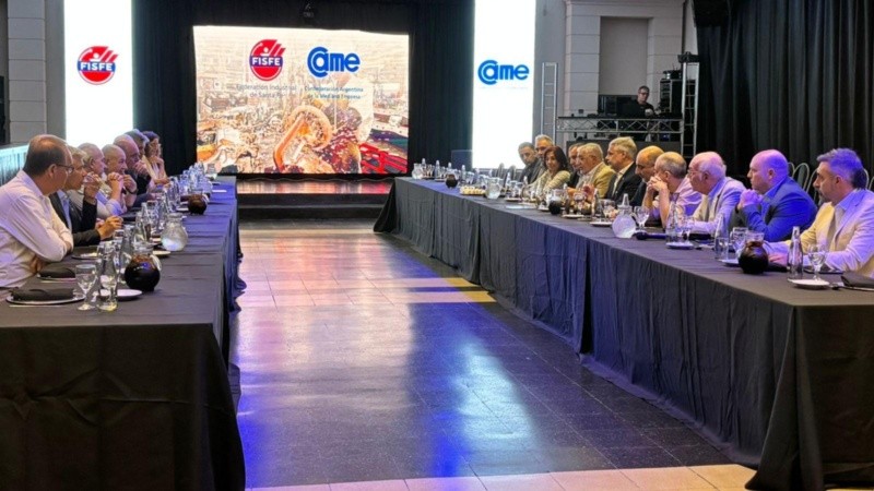 Fisfe y Came se reunieron este lunes en Rosario.